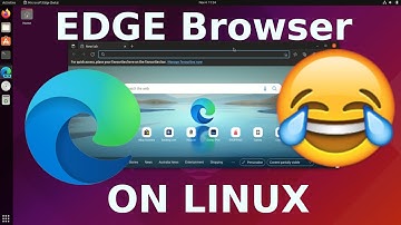 Microsoft Edge now on Linux Ubuntu! 😂