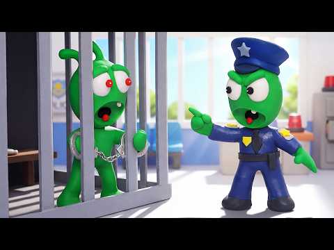Pea Pea Police on the Double Trouble Mission 🚔✨ - Pea Pea Funny Times