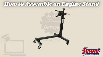 How to Assemble an Engine Stand