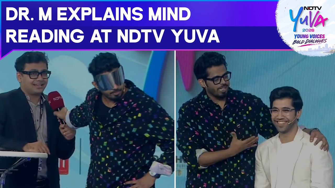 NDTV Yuva 2026: Dr. M Reveals The Science Behind Mind Reading
