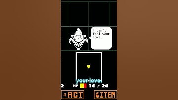 Undertale Yellow Genocide SECRET ACTS #shorts