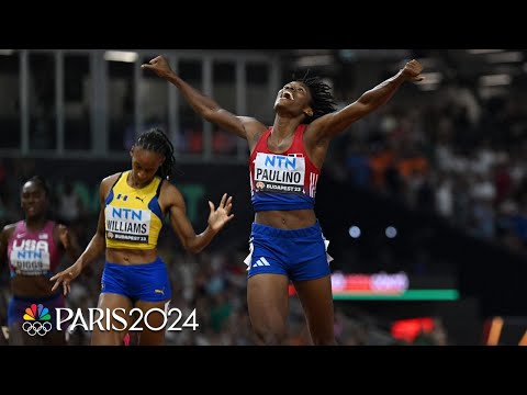 Paulino MAKES HISTORY for the DR with dominant 400m finals performance | NBC Sports