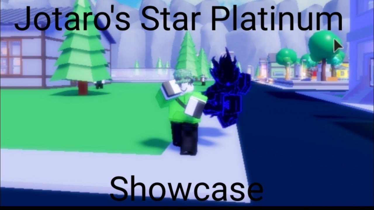 Getting and Showcasing Jotaro's Star Platinum ( JSP )