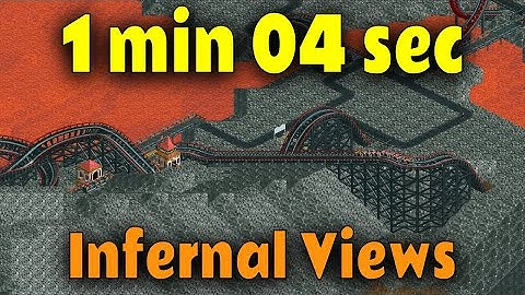 Beating Infernal Views in 1m 04s - OpenRCT2 speedrun