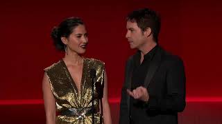 Olivia Munn and Mat Monahan Present  Rap Hip Hop Artist - AMA 2014
