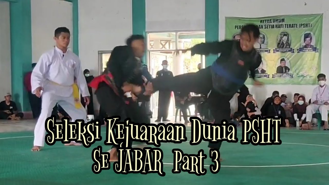 Seleksi Kejuaraan Dunia PSHT se JABAR Part 3