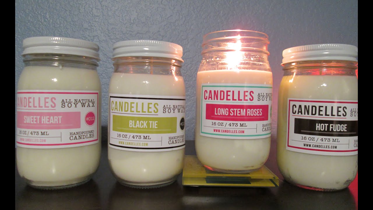 Candelles Haul and Review Vegan, Soy Wax, Naturally Scented Candles