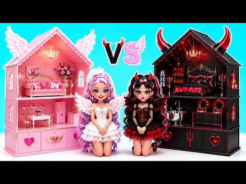 DIY Angel vs Villain Room Makeover by Molly Dolly
