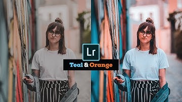 Teal and Orange Portrait Color Grading Lightroom Tutorial | Episode 2