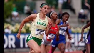 JENNA PRANDINI ADVANCES TO SEMIFINALS IN 200M