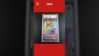 PSA 10 Victini Vmax 165/163 Battle Styles Rainbow Holo Full Art Pokemon Card