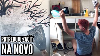 UKLÍZECÍ VLOG - malování, debordelizce, kuchyně, šatník… BEZ KOMPROMISŮ