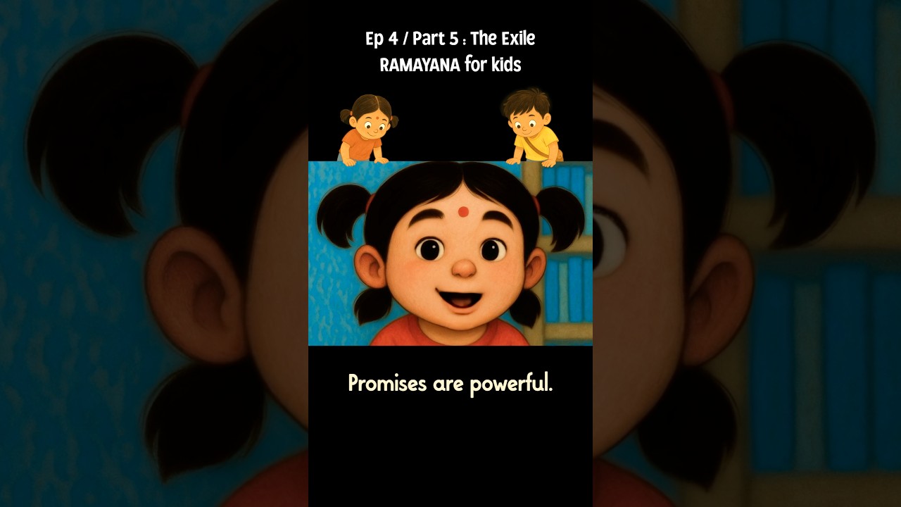 Изгнание - Рамаяна для детей | Эпизод 4 - Часть 5 | Прартхана Дети