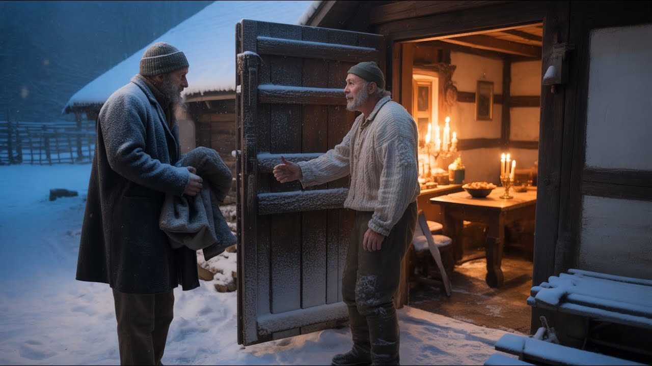 Zu Weihnachten nahm ein Bauer einen Fremden auf – und fand seinen verlorenen Bruder