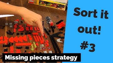 Sort it out #3: how to identify missing LEGO bricks