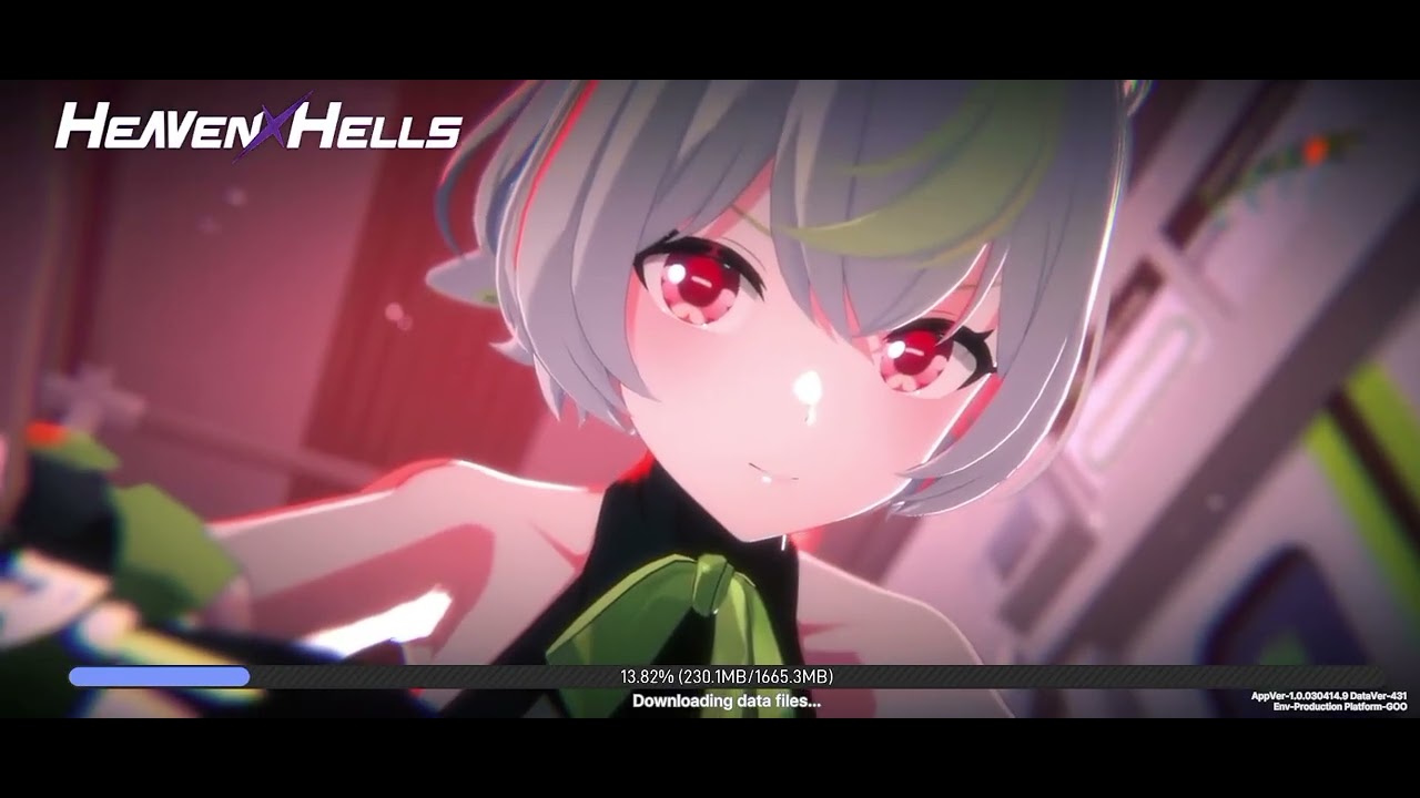 New game unlock - heaven x hell loading screen - YouTube