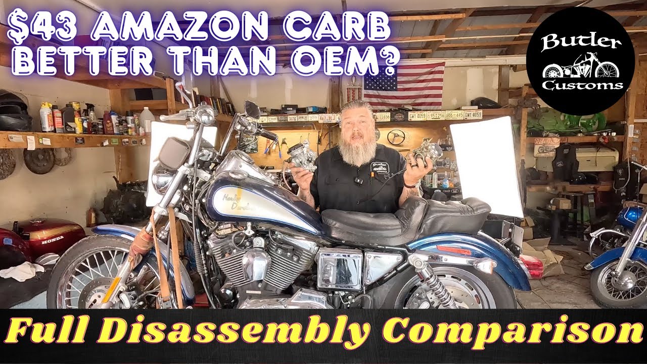 Is a $43 Amazon Carb better than Harley OEM? Am I going bananas? Full Disassembly Comparison!