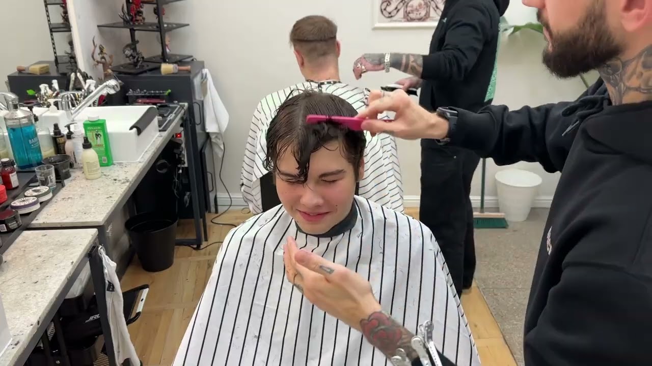 Mullet — одна из вариаций стрижки | Taper Fade