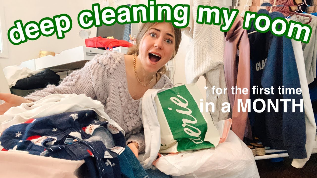 deep cleaning my room for the first time in months *for 2022* - YouTube