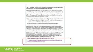 Uploading Documentation in Internet-Based PECOS