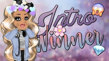 HOW I MADE MY INTRO! + INTRO WINNER!