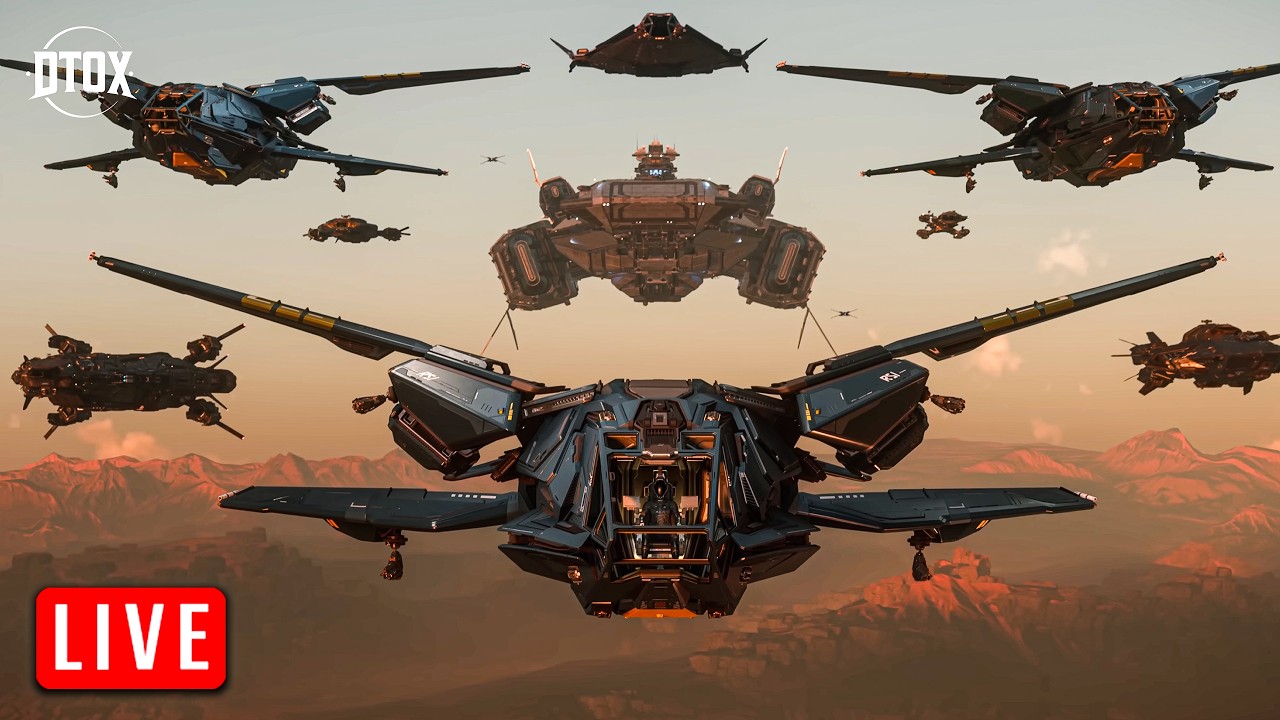 🔴 LIVE Star Citizen 4.7 Waiting Room - RIP Live.