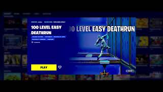 [TUTORIAL] FORTNITE: 100 LEVEL EASY DEATHRUN - ISLAND CODE - WHAT IS THE CODE HOW TO ENTER
