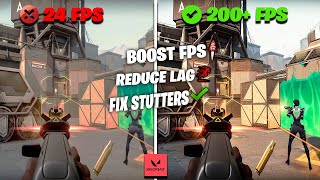 How To increase fps in valorant  valorant fps boost | valorant best settings (low end pc)