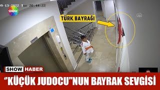 Küçük Judocunun Bayrak Sevgisi