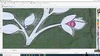Textile design in COREL DRAW 2021