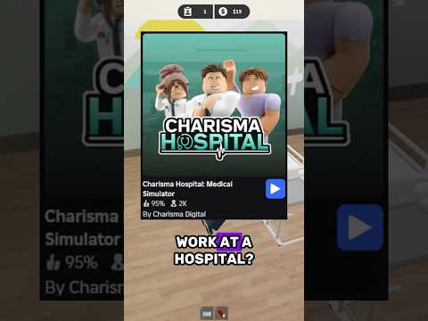 Day 40 of Playing Every Roblox Game 💊 (Charisma Hospital: Medical Simulator) | Rating Roblox