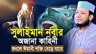 সুলাইমান নবীর অজানা কাহিনী! শুনলে ঈমানী শক্তি বেড়ে যাবে | Mufti Amir Hamza New Waz