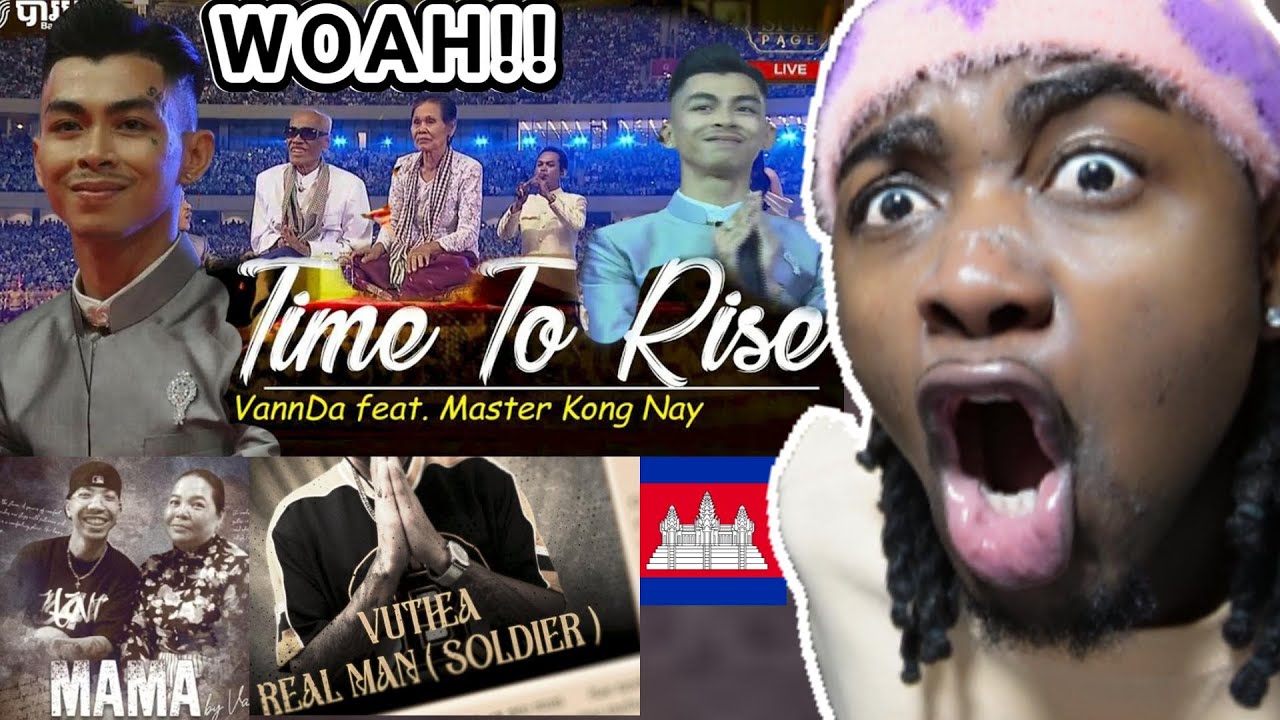 Time To Rise 🇰🇭CAMBODIA WANTS PEACE - VANNDA, VANNO, VUTHEA I TIME TO RISE CAMBODIA ...