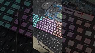 HP laptop keyboard testing