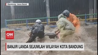 Banjir Landa Sejumlah Wilayah Kota Bandung