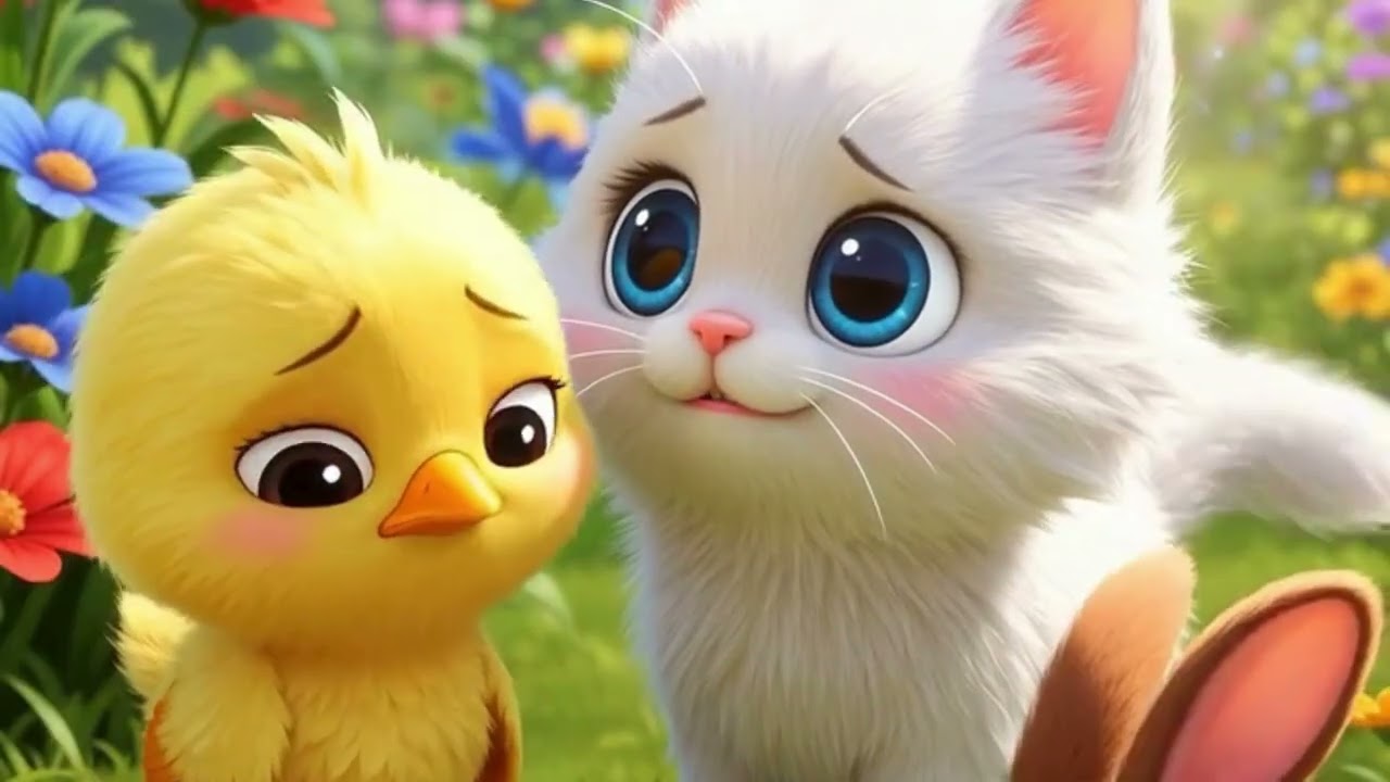 🐥 Chick, Cat & Bunny’s Big Lesson 🐱🐰 #youtubevideo #ytshorts #trending