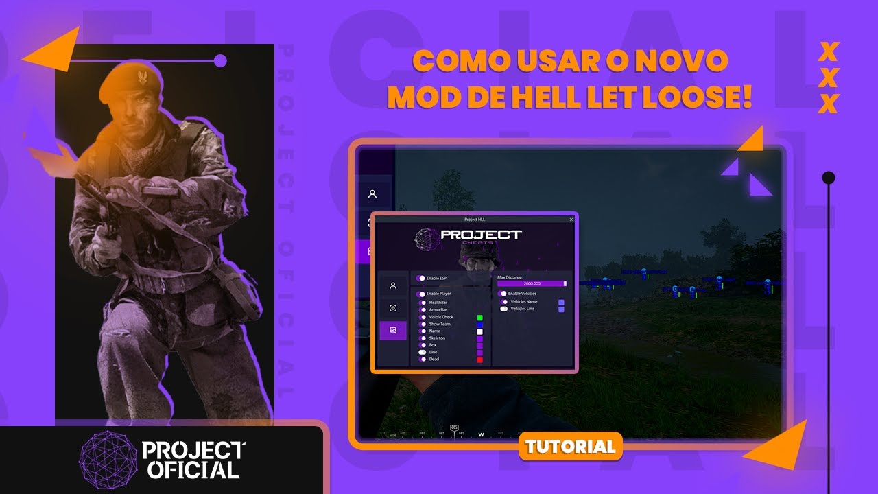 COMO USAR PROJECT MOD NO HELL LET LOOSE | ATUALIZADO!! - YouTube