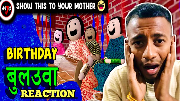 BIRTHDAY बुलउवा || Make Joke Of || MJO NEW VIDEO REACTION || Saurabh Shukla
