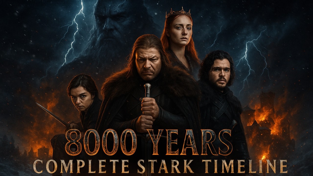 The ENTIRE Stark Family Timeline - From Bran the Builder to Jon Snow