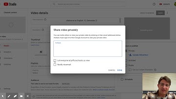 Password protect youtube videos