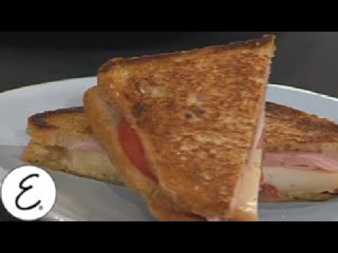 Late Night Ham and Cheese Grilled Sandwich - Emeril Lagasse