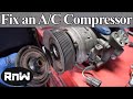 How to Diagnose and Replace an A/C Compressor Coil, Clutch and Bearing on Your Car