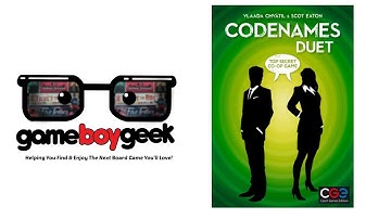 Codenames: Duet Review with the Game Boy Geek