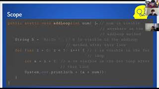 FRC 2813 Java Software Lesson 9/30 (Loops, Scope, Recursion, Arrays)