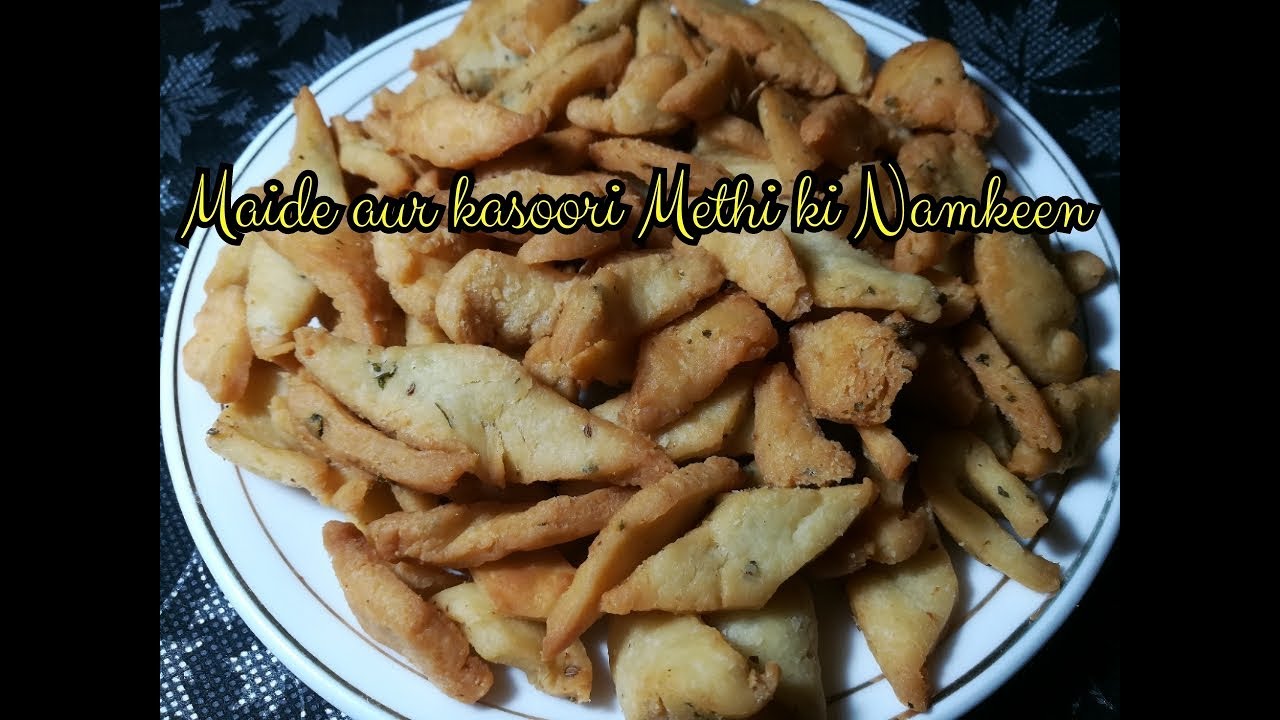 maida ki mathri namkeen
