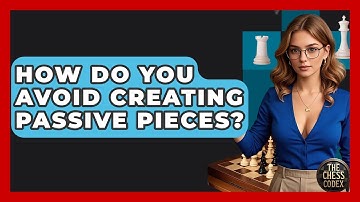 How Do You Avoid Creating Passive Pieces? - The Chess Codex