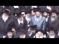 Both Satmar Rebbe S R Aron R Zalmen Looking At Each Other At Protest In Manhattan