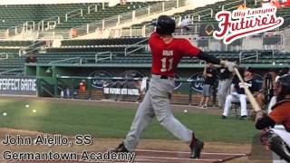 John Aiello, SS, Germantown Academy, Swing Mechanics at 200 fps Left