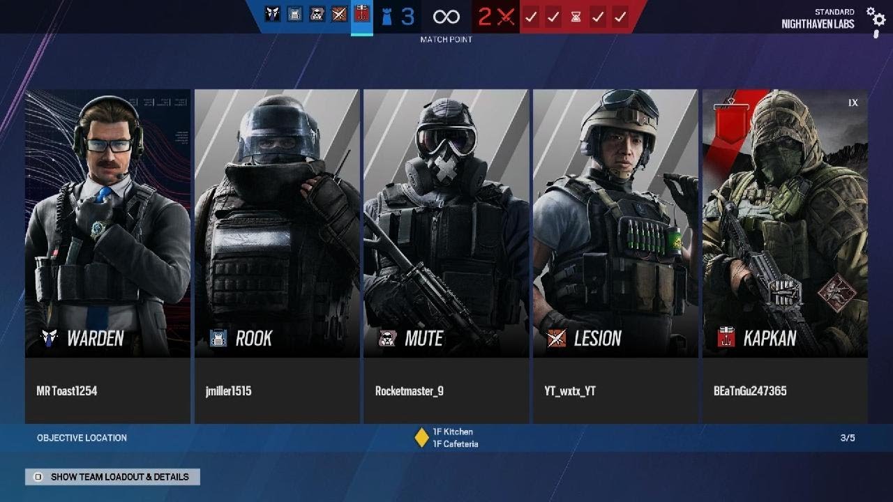 Trapper Attacker R6 Tom Clancy's Rainbow Six Siege Best Trapper? - YouTube