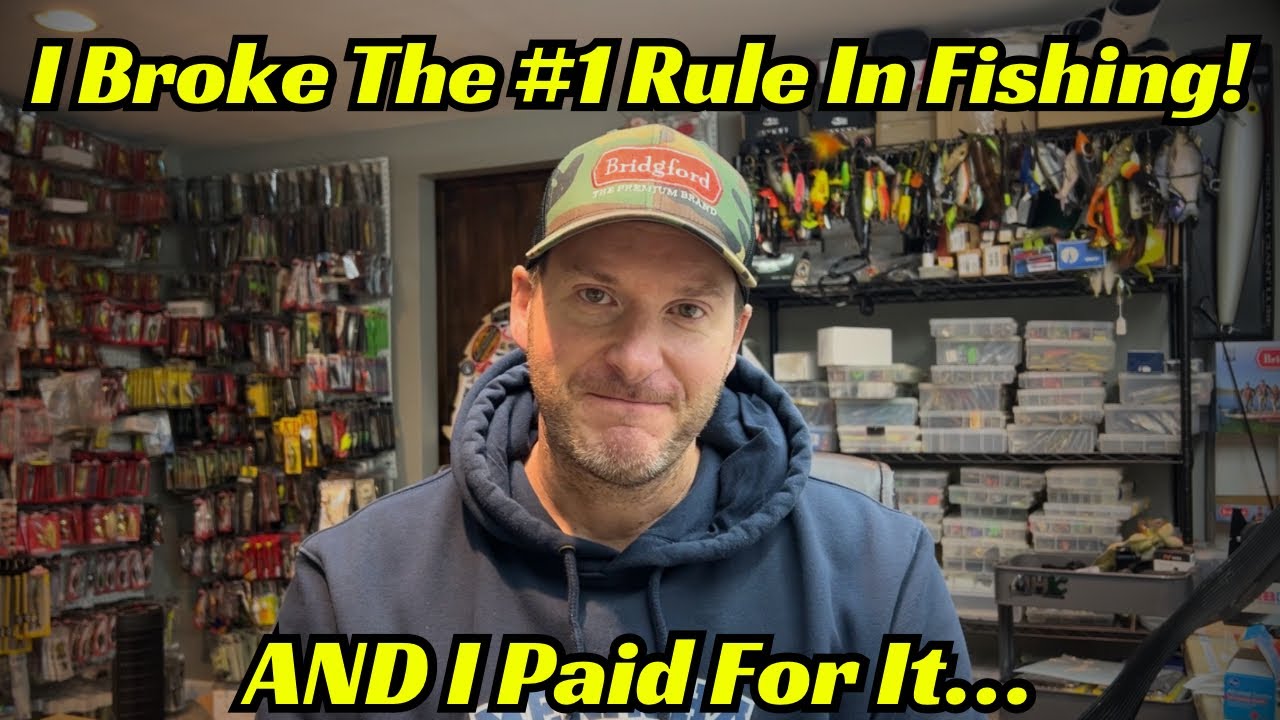 I BROKE The #1 Rule In Bass Fishing! AND I Paid For It!